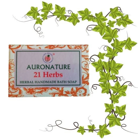 Auronature Natural Bath soap 21 Herbs
