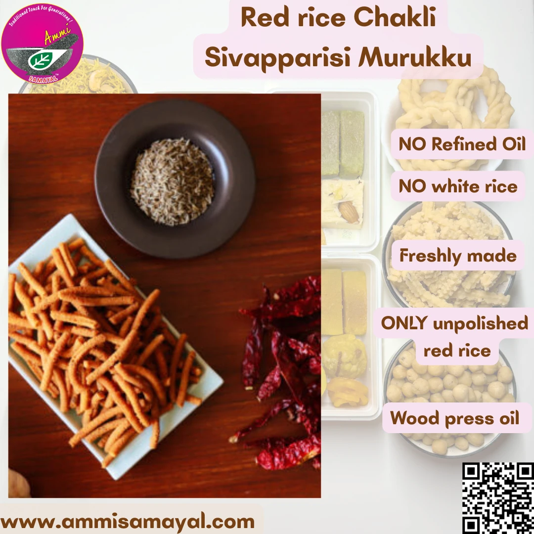 Red rice Murukku  250g