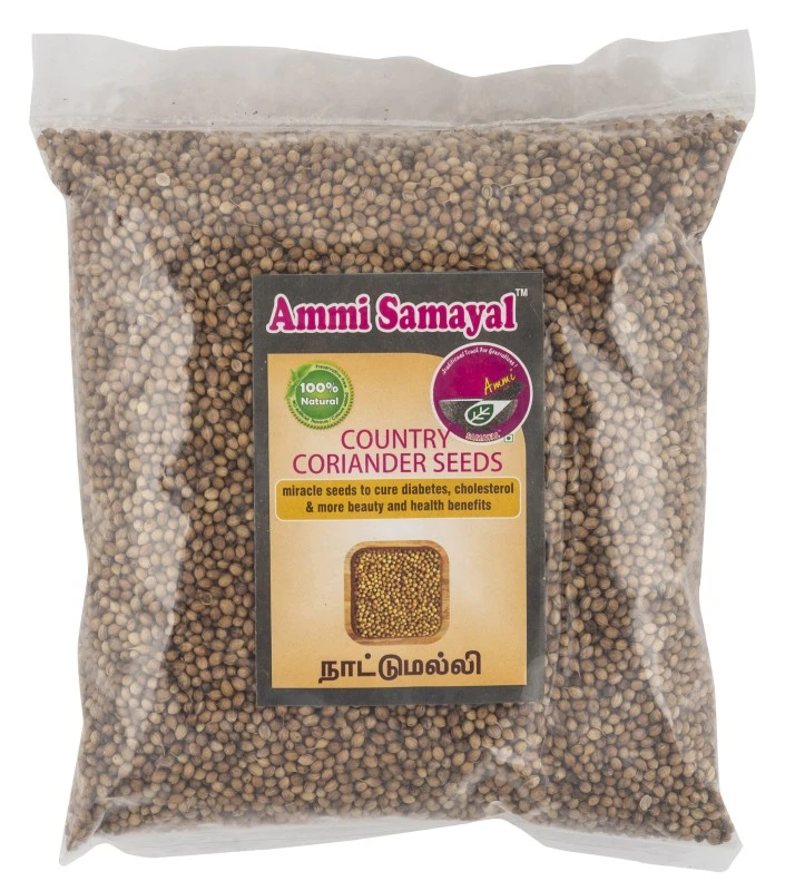 Country Coriander seeds (Nattu malli)