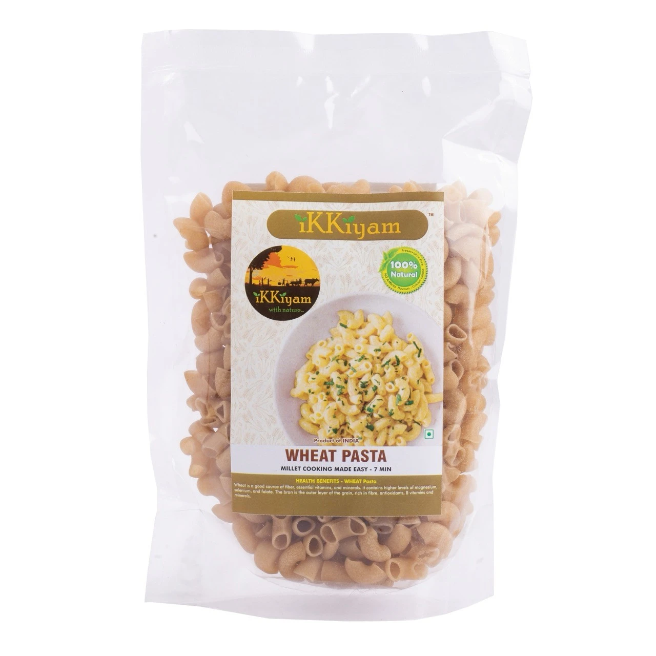 Ikkiyam Wheat Pasta with tasty masala 200g