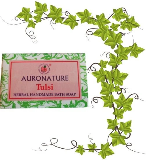 Auronature Natural Bath soapTulsi