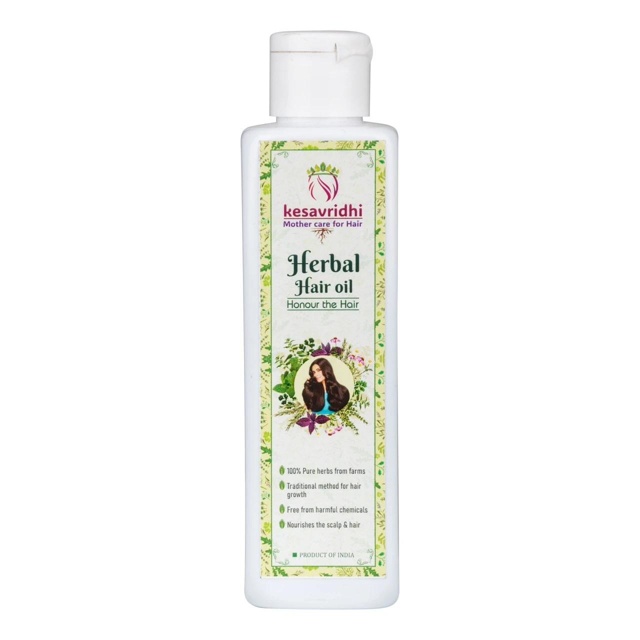 Kesavridhi Herbal Hair oil | Complete hair care (with 18 spl herbs)