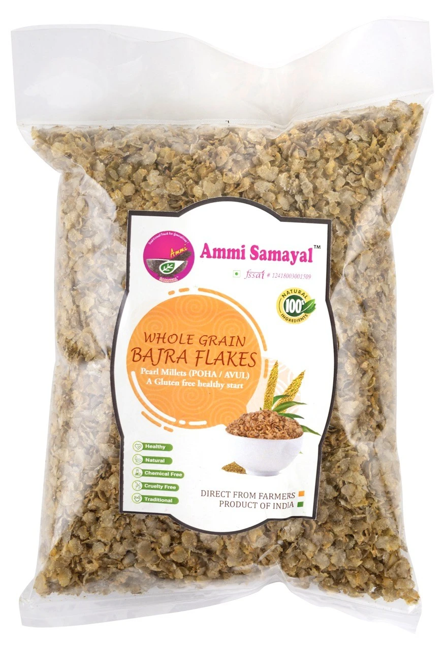Pearl Millet | BAJRA | Kambu – Breakfast POHA | Avul | flakes
