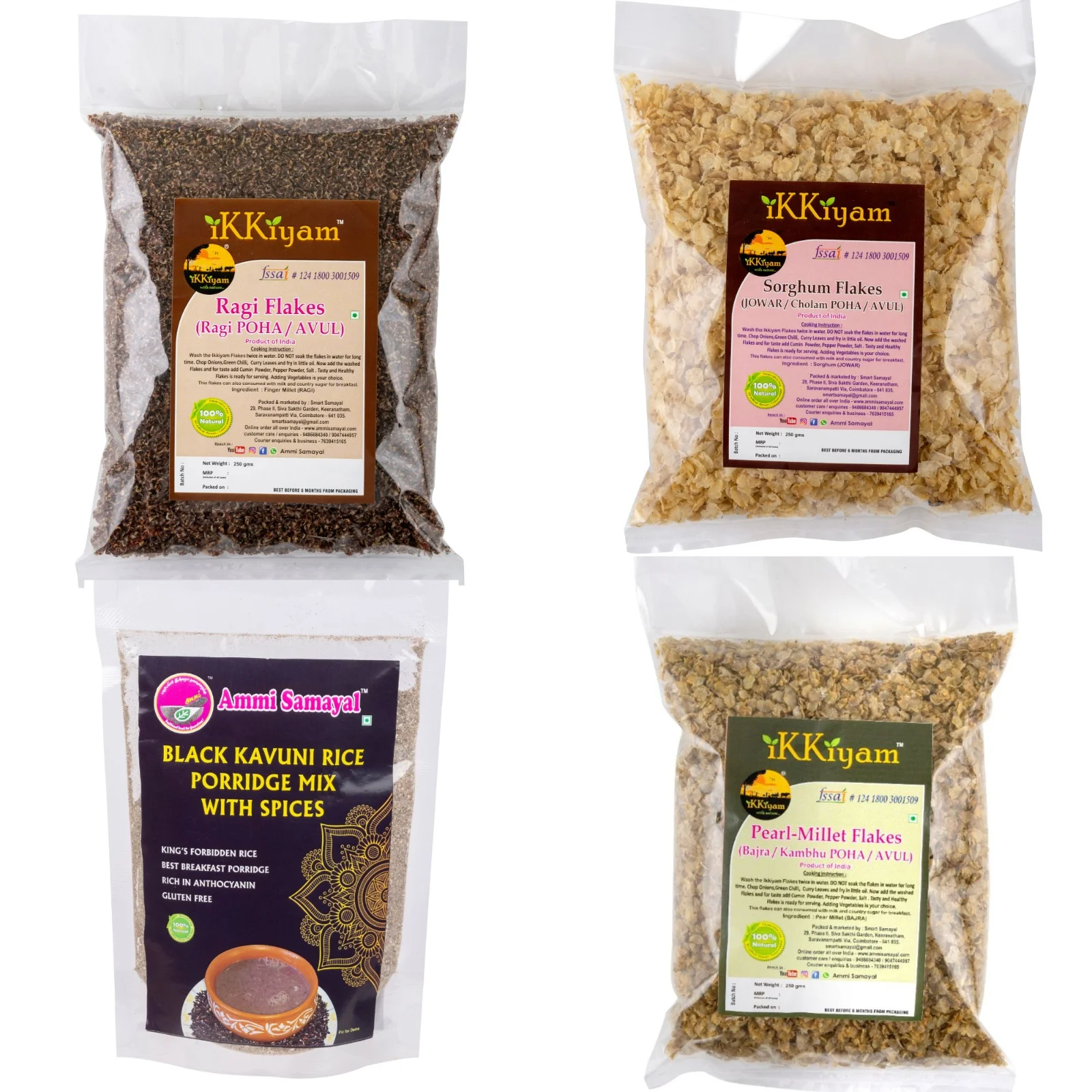 Diabetic BREAKFAST combo of Ragi fl...