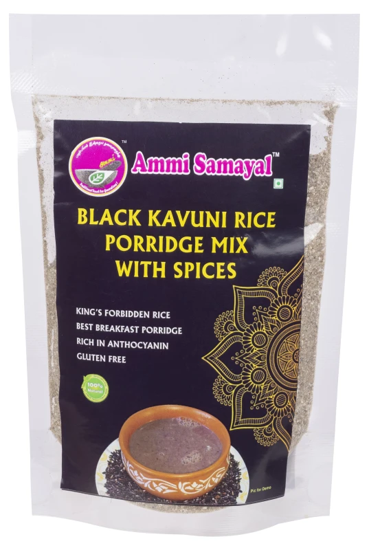 Black Kavuni rice porridge mix Spice