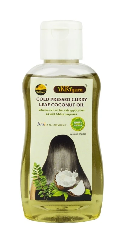 Cold pressed Curry Leaf Coconut Oil