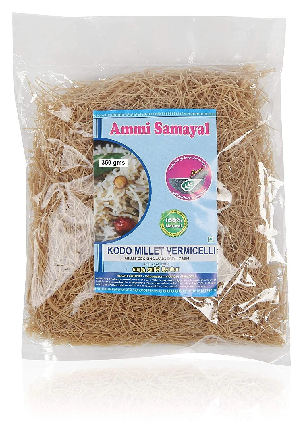 Kodo millet vermicelli