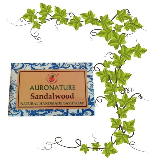 Auronature Natural Bath soap Sandalwood