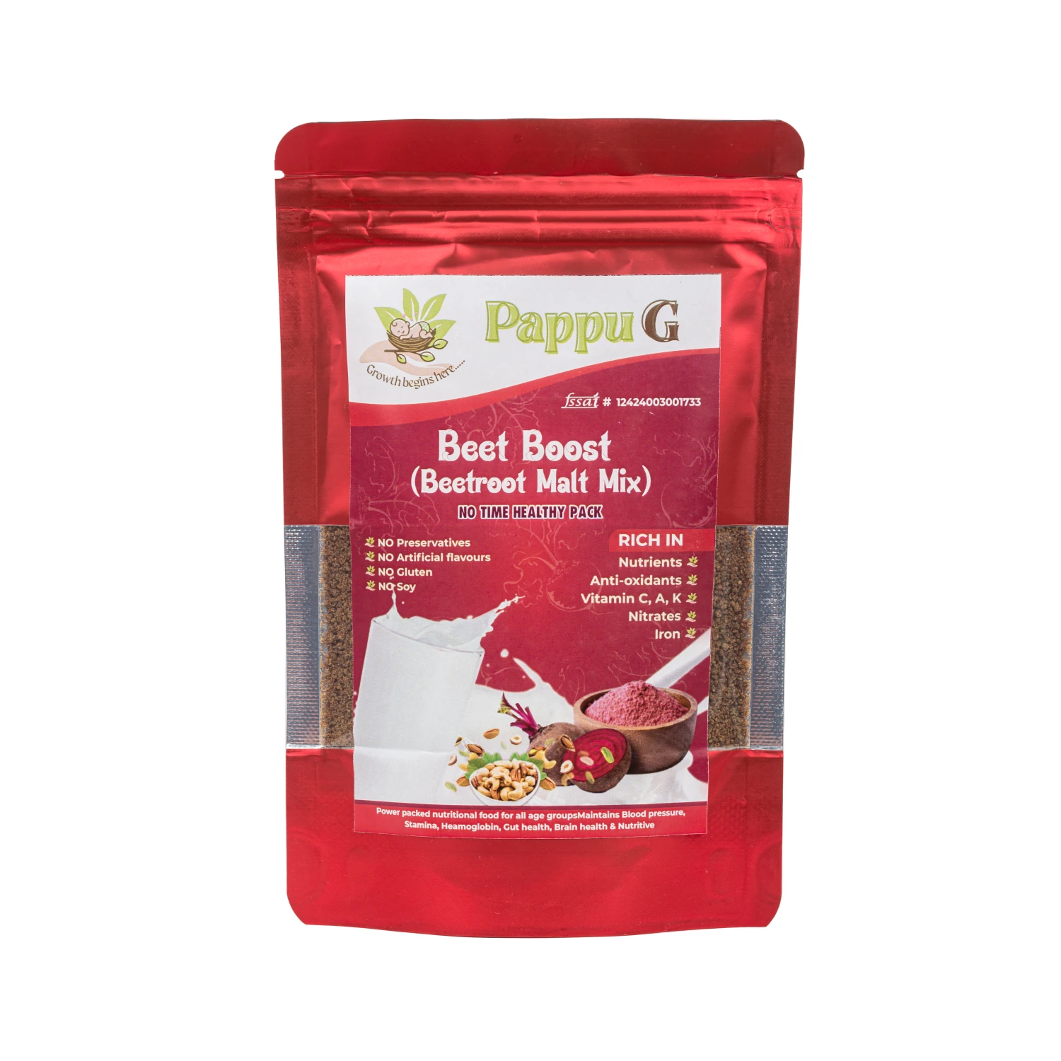 Beet Boost | Beetroot Malt Mix | Power packed
